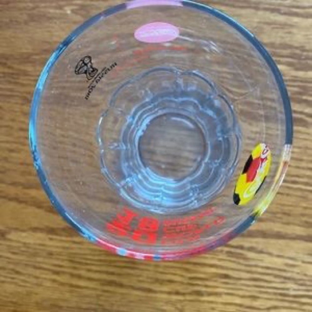 Clear Glass Pint with Red Logo Drinkware - Picture 7 of 7